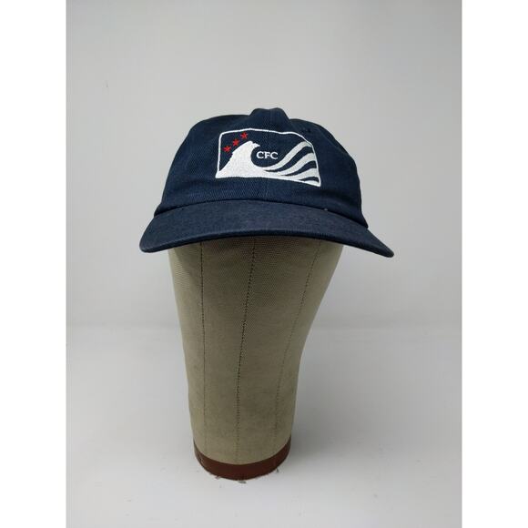 US Government Combined Federal Campaign Slideback Hat Embroidered Logo Blue - Picture 2 of 9